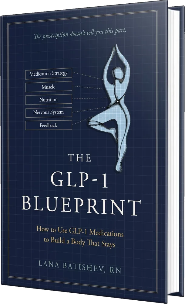 The GLP-1 Blueprint by Lana Batishev, RN, book cover