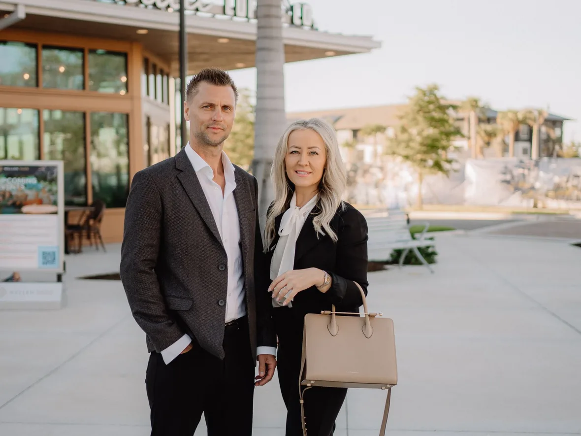 Lana and Lee Batishev, founders of Suncoast Trim Clinic, in Venice, Florida